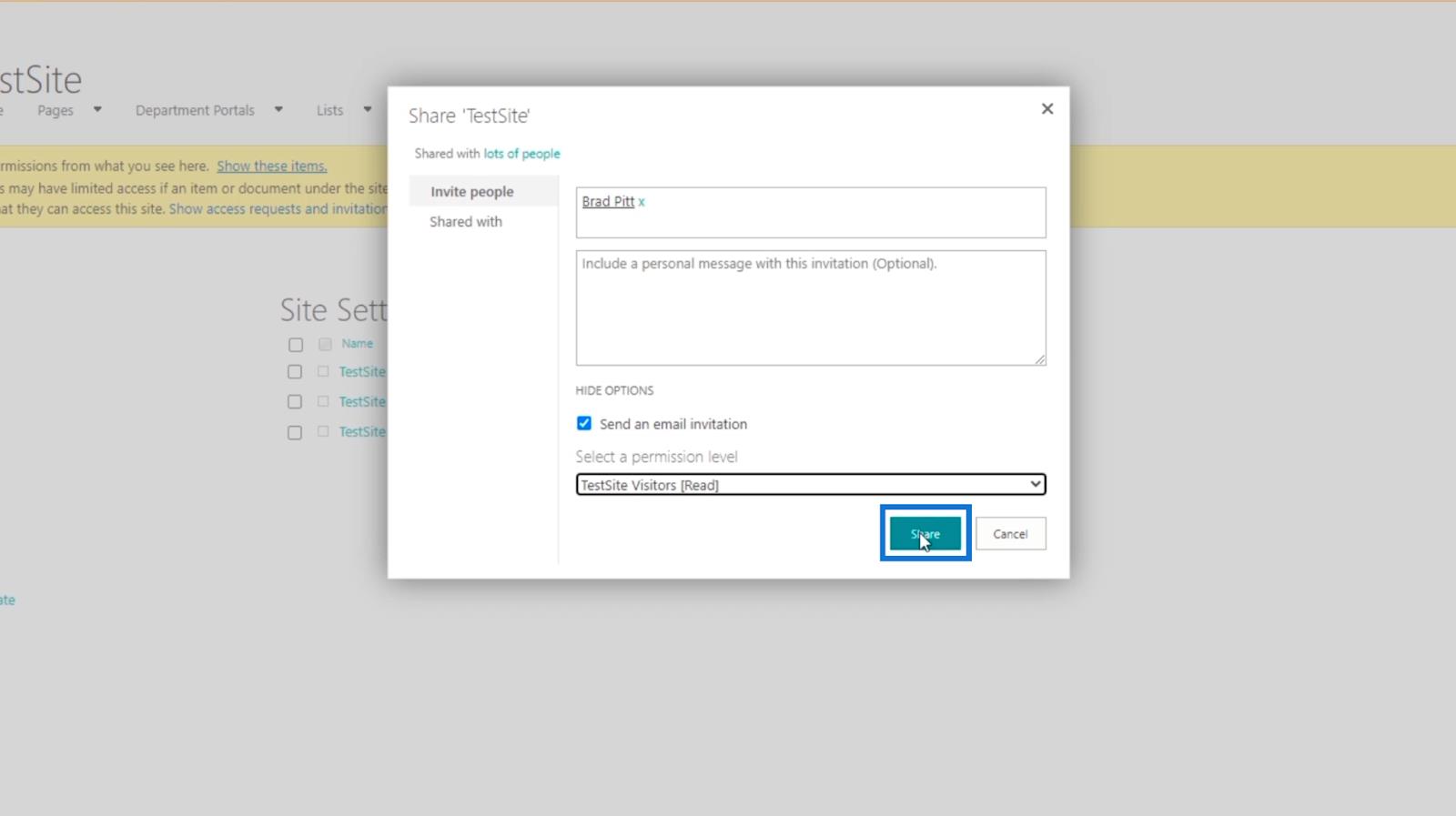 如何向用戶授予 SharePoint 只讀訪問權限