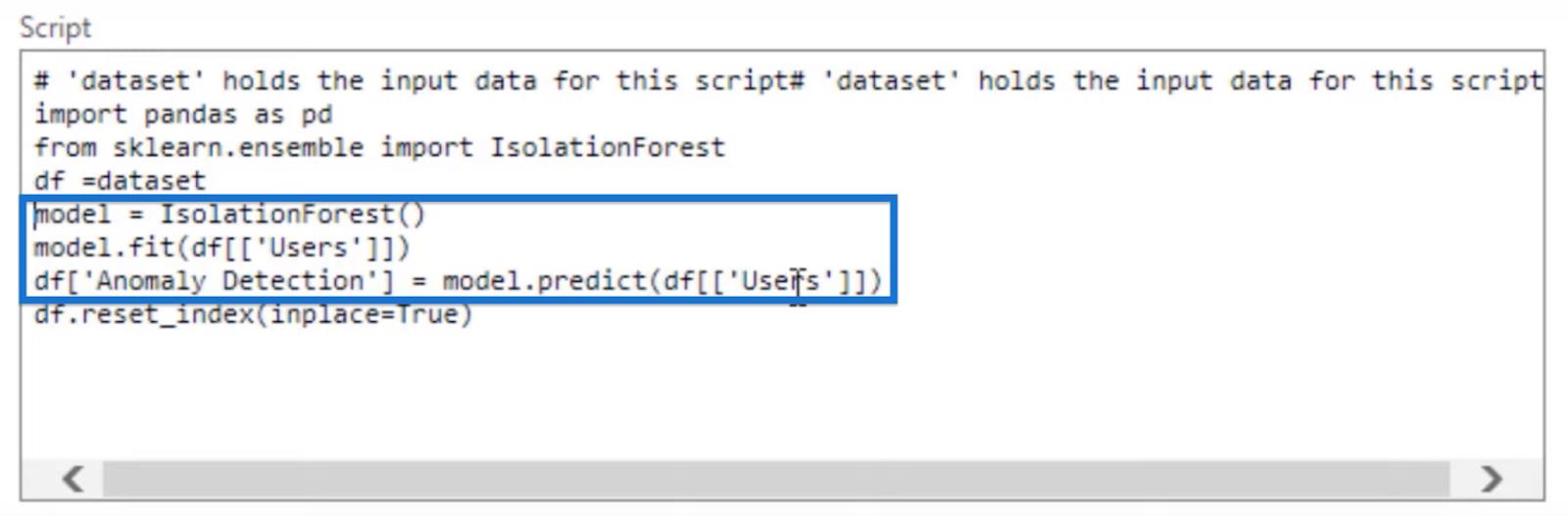 Algorithme de forêt d'isolement pour la détection de valeurs aberrantes en Python