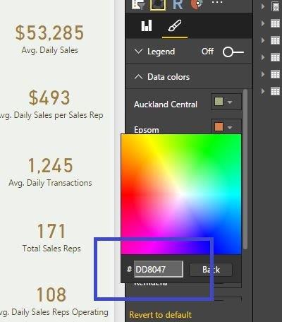 Résoudre le problème des couleurs et des thèmes LuckyTemplates… pour l'instant