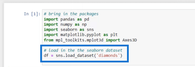 Créer un nuage de points 3D à l'aide de Python dans LuckyTemplates