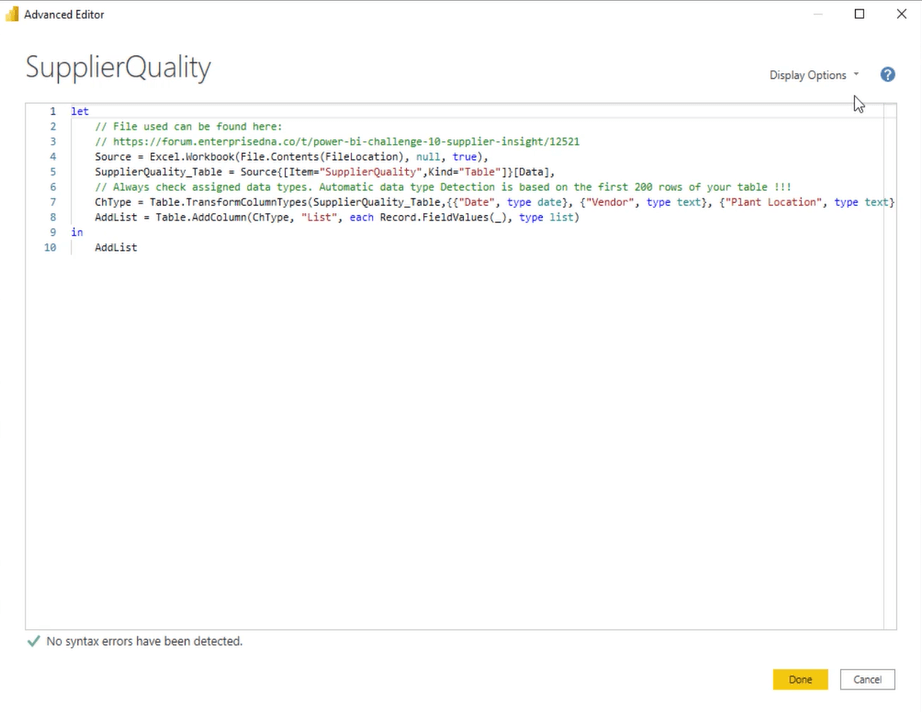 Een snel overzicht van verschillende Power Query-tools in LuckyTemplates