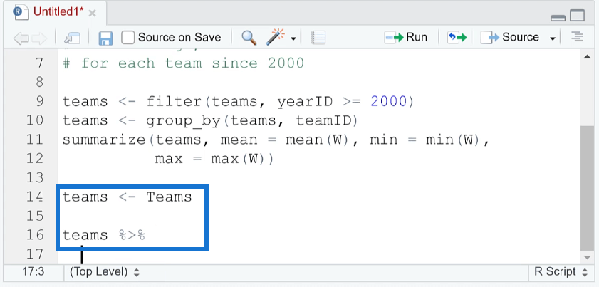 Pipe In R: functies verbinden met Dplyr