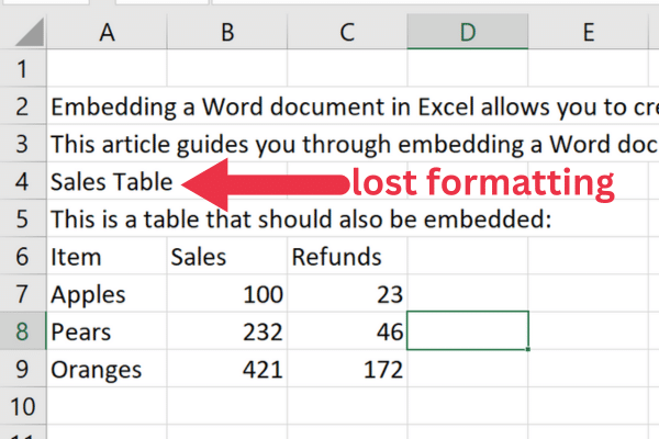 Comment intégrer un document Word dans Excel : 3 façons simples