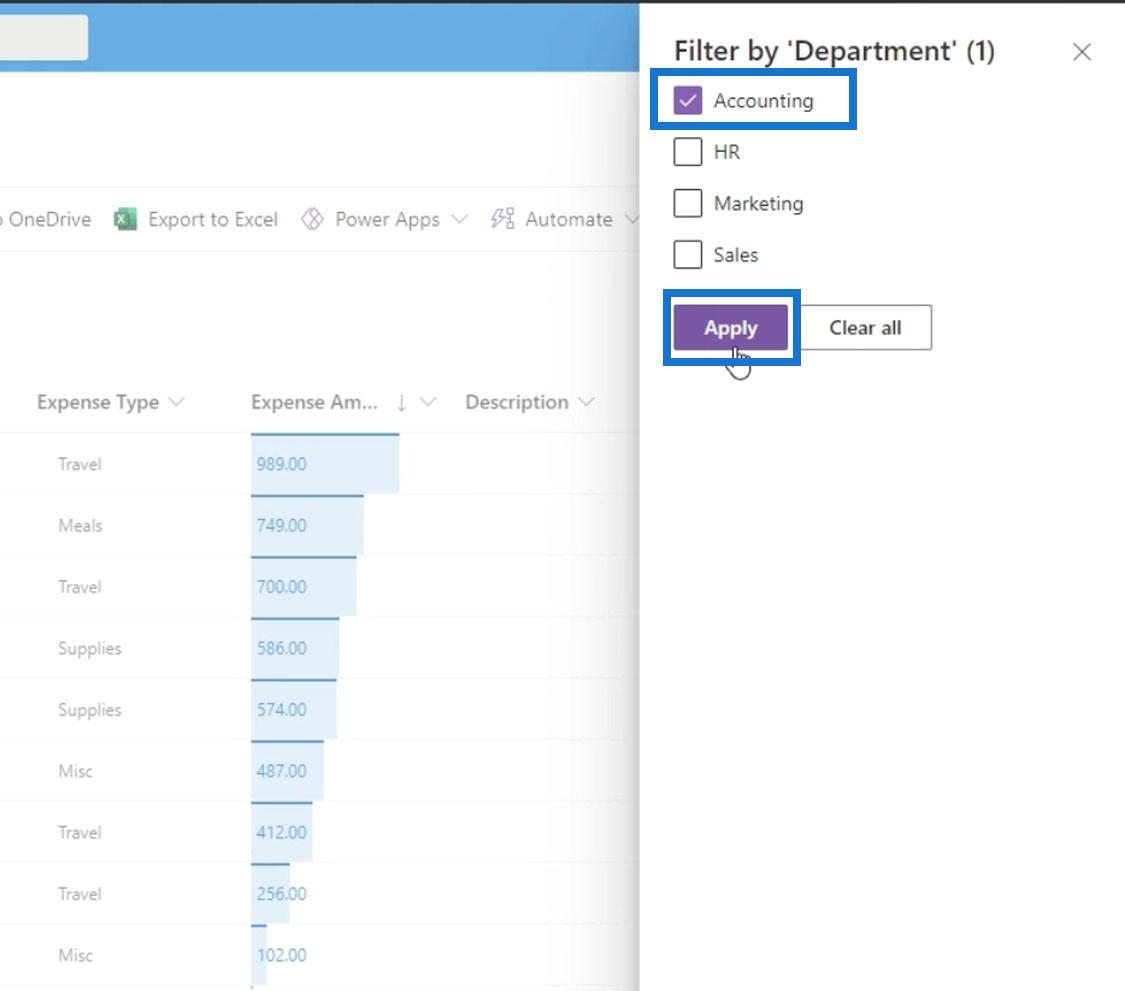 MS SharePoint 視圖 |  創建和保存