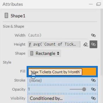 ローズ チャート: Charticulator を使用して円グラフを作成する