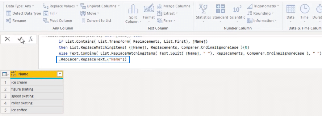 Tutoriel de remplacement de texte LuckyTemplates : Remplacement conditionnel complet et partiel