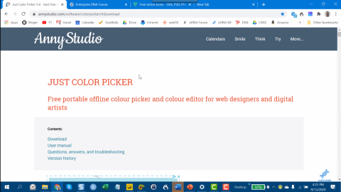 Sélecteur de codes hexadécimaux de couleur pour les rapports LuckyTemplates