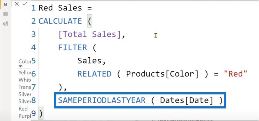 Tables développées dans LuckyTemplates