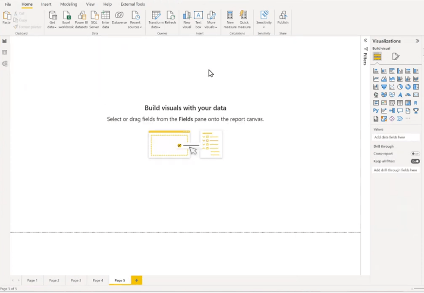 Visualisation matricielle dans LuckyTemplates