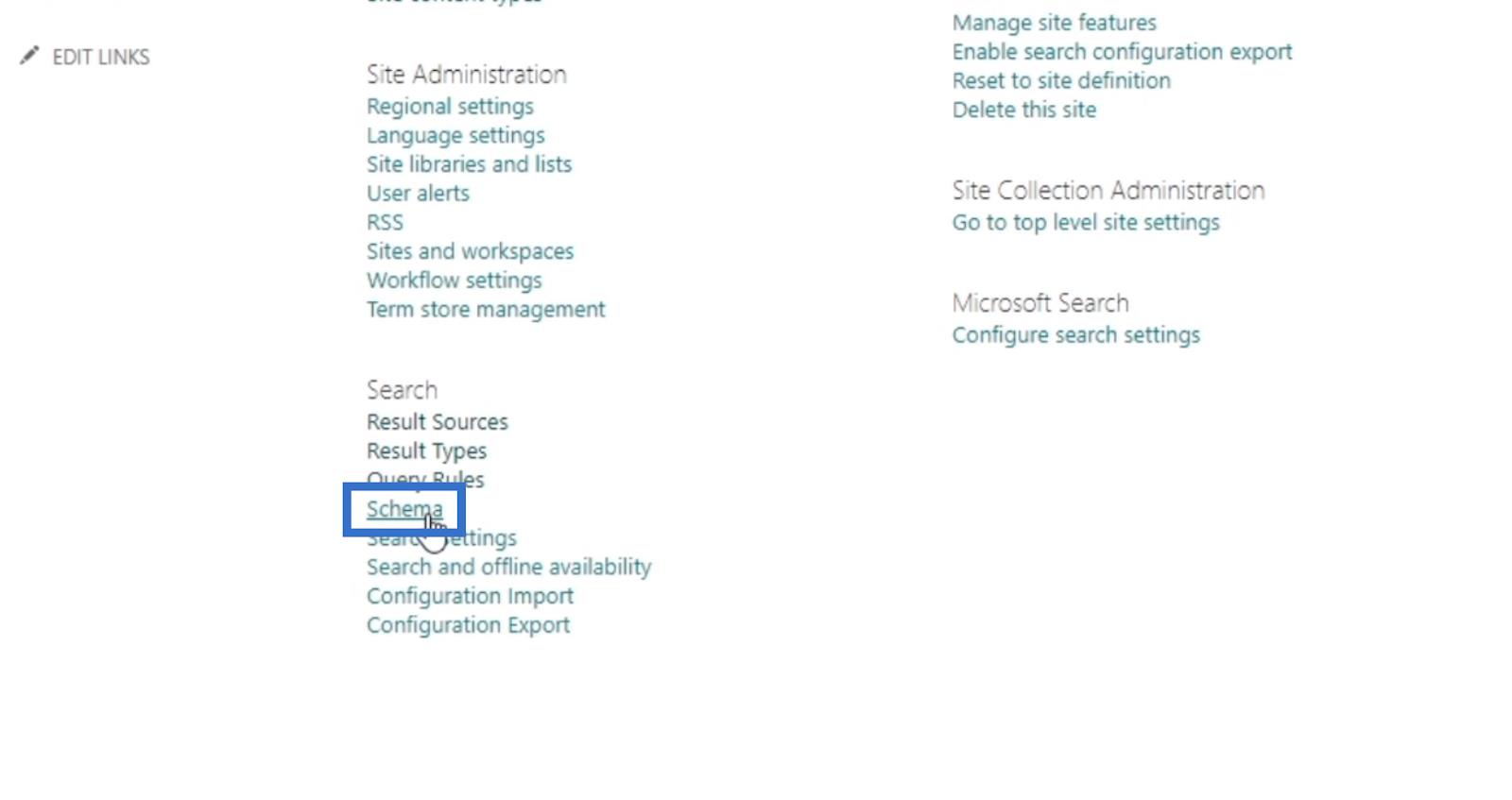 La fonctionnalité de recherche SharePoint