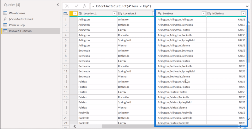 在 LuckyTemplates 中使用 Power Query 進行組合分析