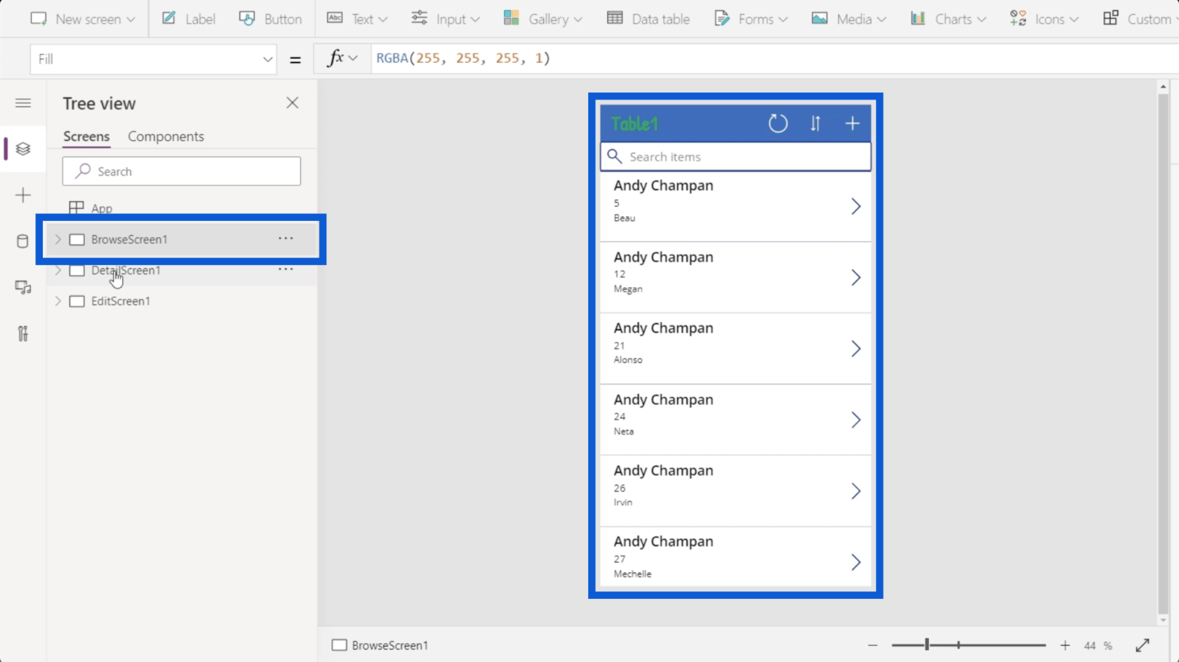 Environnements Power Apps : configurer correctement les éléments de l'application