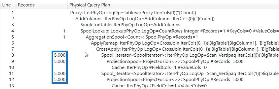 Materialisierungsideen für Datencaches in DAX Studio