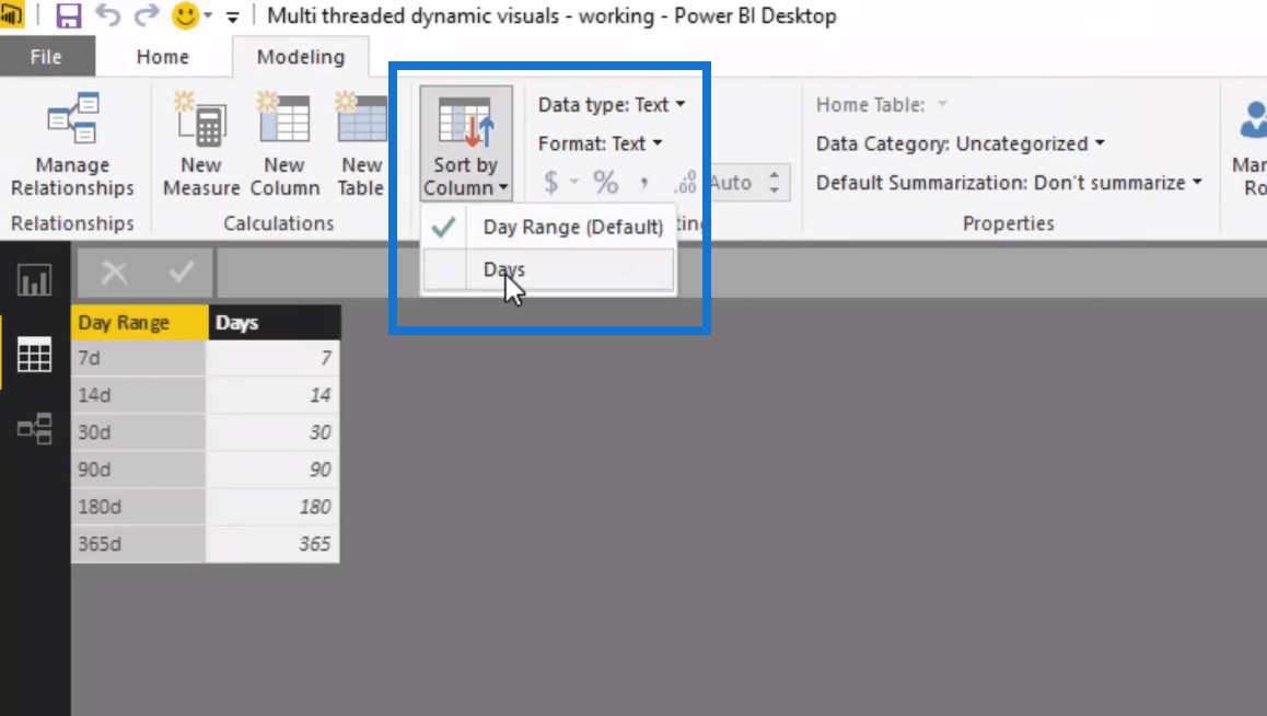 Geavanceerde LuckyTemplates: dynamische visuals met meerdere threads maken