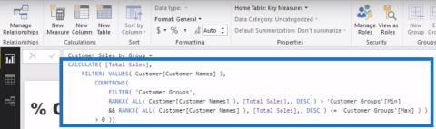 在 LuckyTemplates 中使用高級 DAX 的分段示例