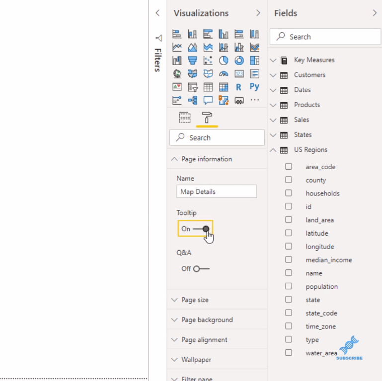 Datenvisualisierungen LuckyTemplates – Dynamische Karten in Tooltips