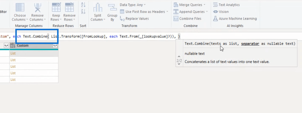 Tutorial Editor Power Query: Ekstrak Nilai Medan Rekod Daripada Senarai