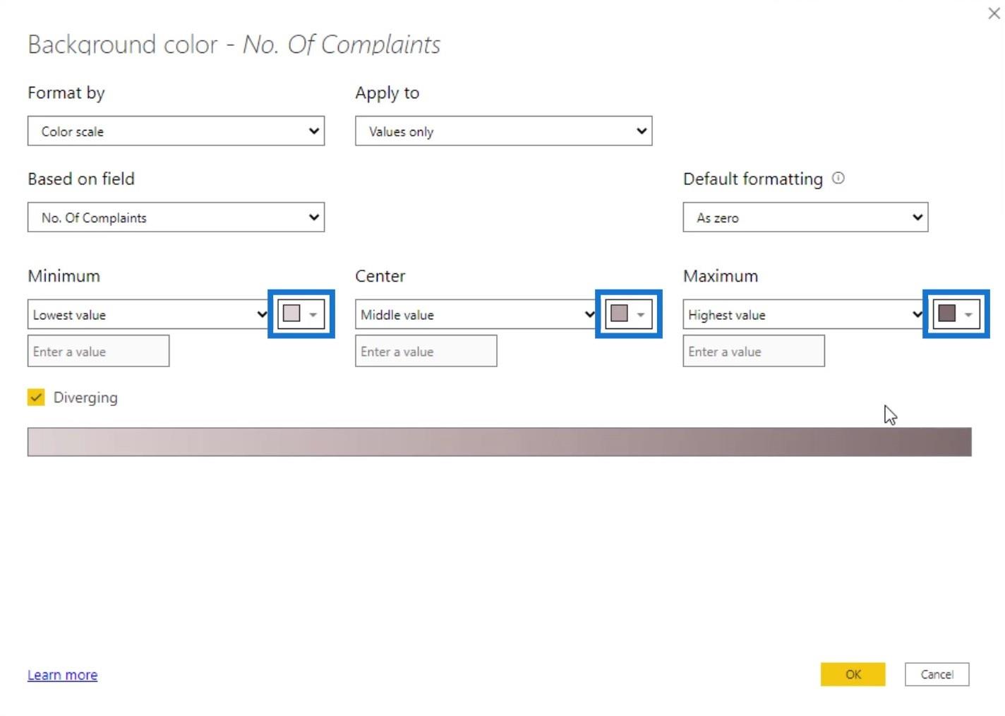 วิธีสร้าง LuckyTemplates Heat Map