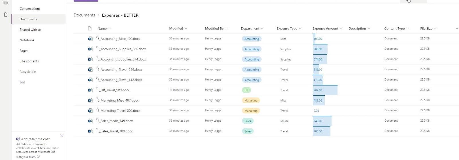 MS SharePoint 視圖 |  創建和保存