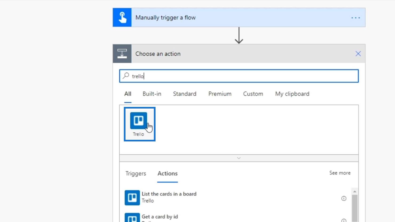 مدخلات سير العمل في Microsoft Power Automate