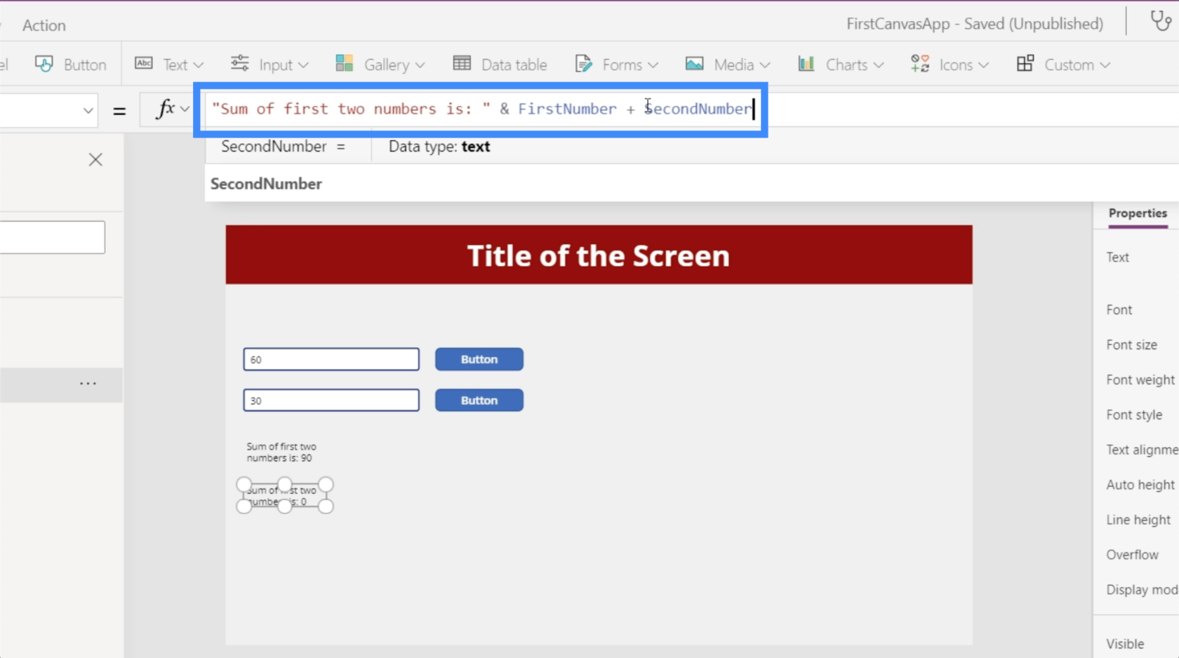 Variabile PowerApps: Identificarea variabilelor contextuale și globale