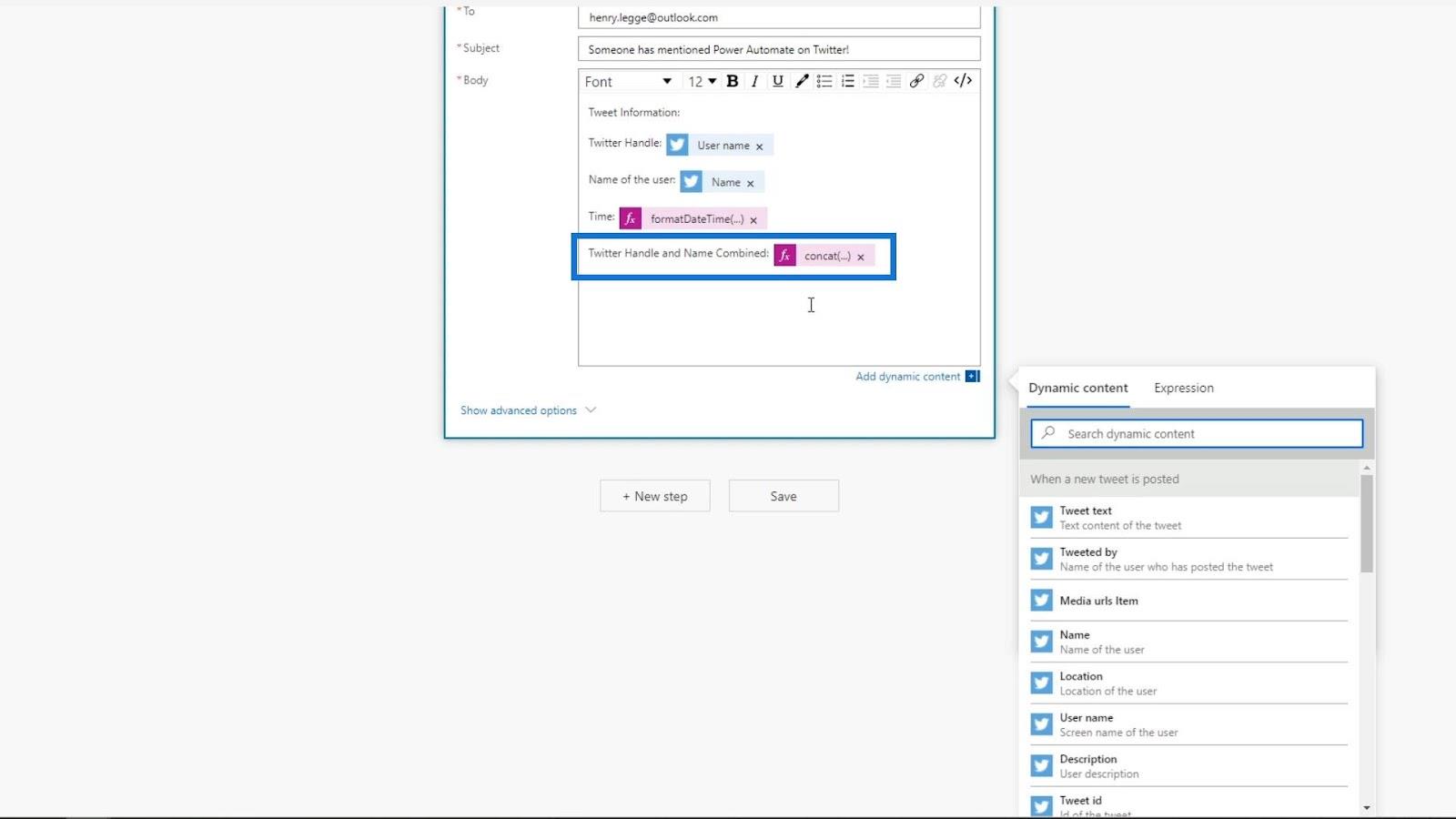 Expressões do Power Automate – uma introdução