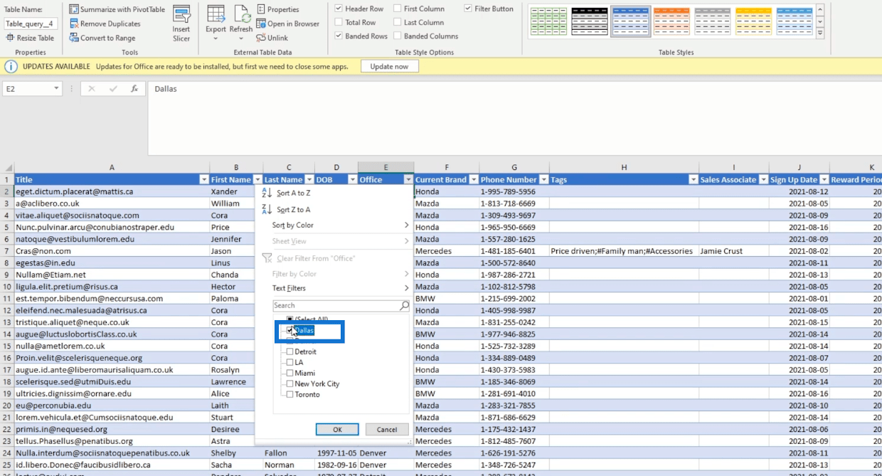 SharePoint リストを Excel または CSV ファイルにエクスポート