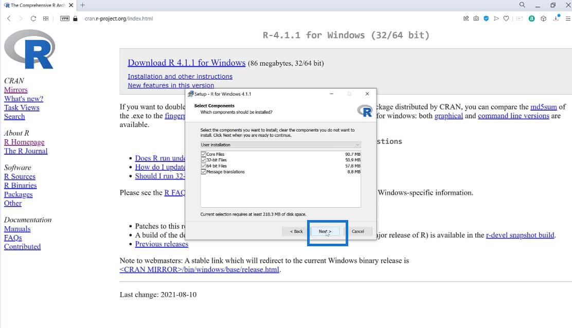 Guide de téléchargement et d'installation de R et RStudio