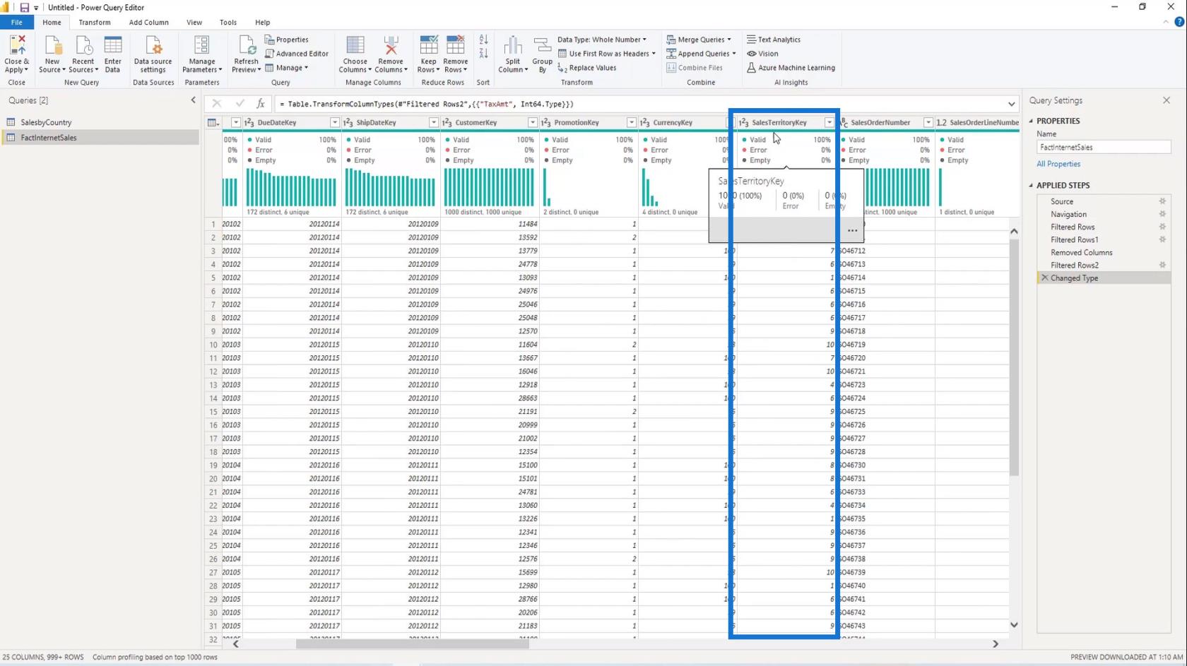 查詢折疊和連接到 SQL Server