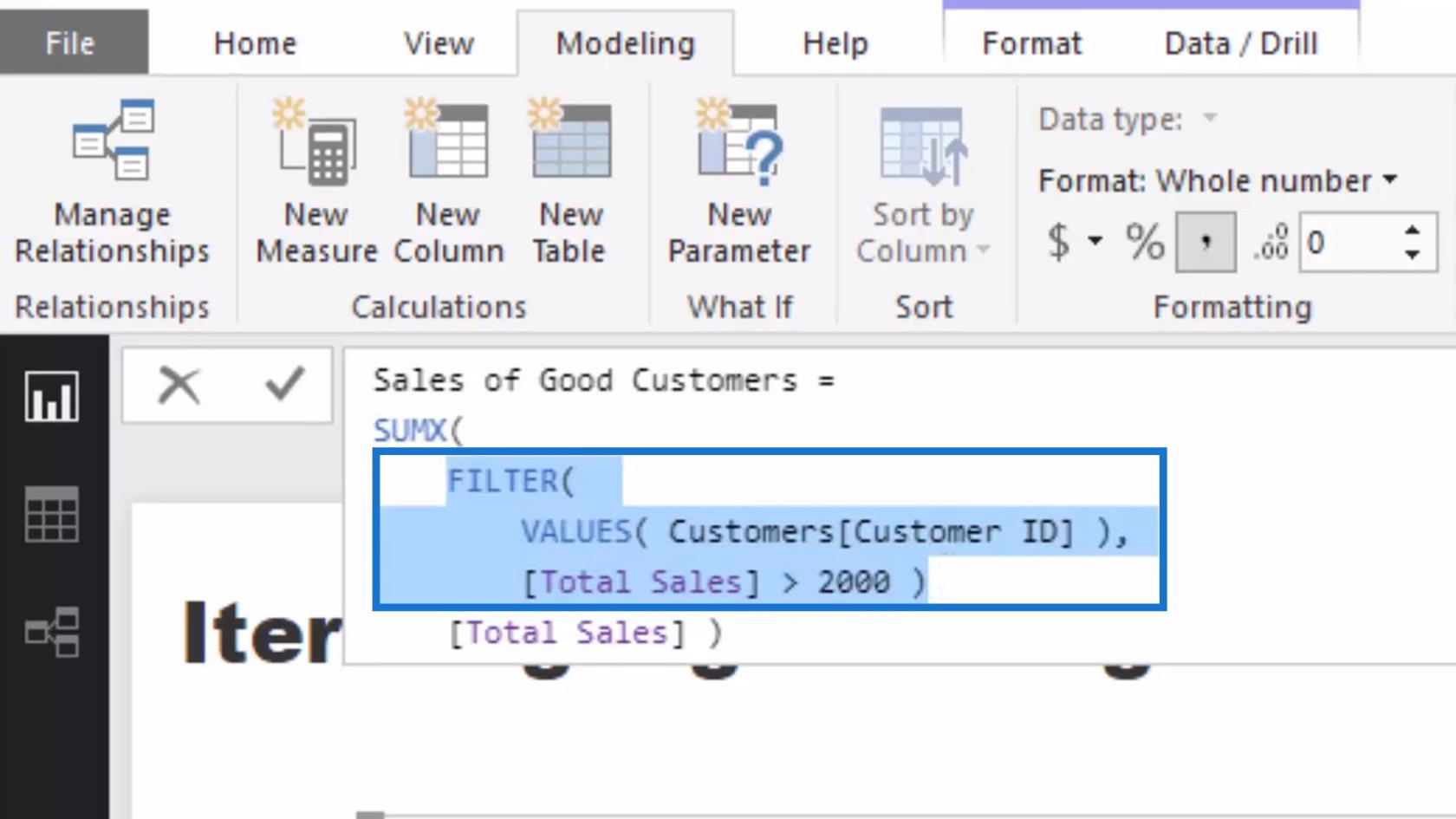 Tables virtuelles à l'intérieur des fonctions d'itération dans LuckyTemplates - Concepts DAX