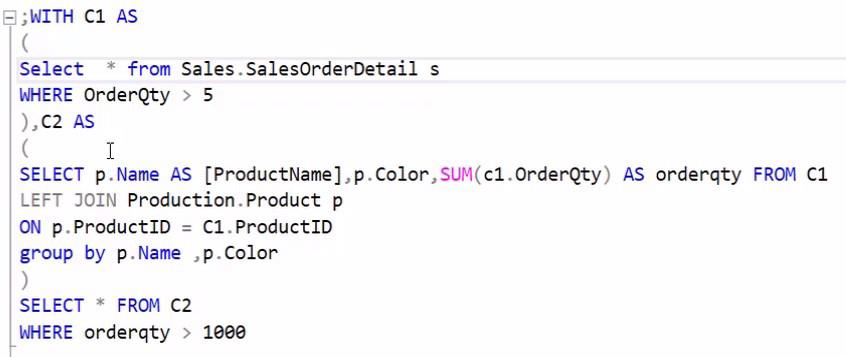 Expressions de table SQL courantes pour les utilisateurs de LuckyTemplates