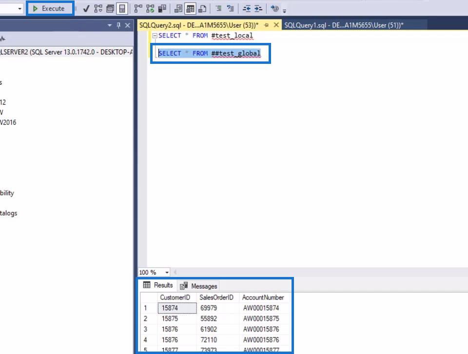 LuckyTemplates 用戶的 SQL 臨時表和視圖