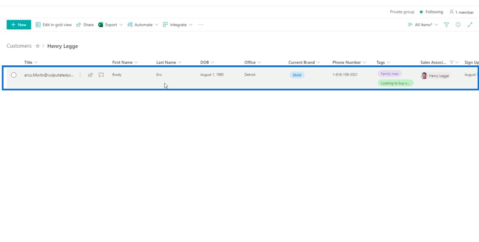 SharePoint 列表警報設置