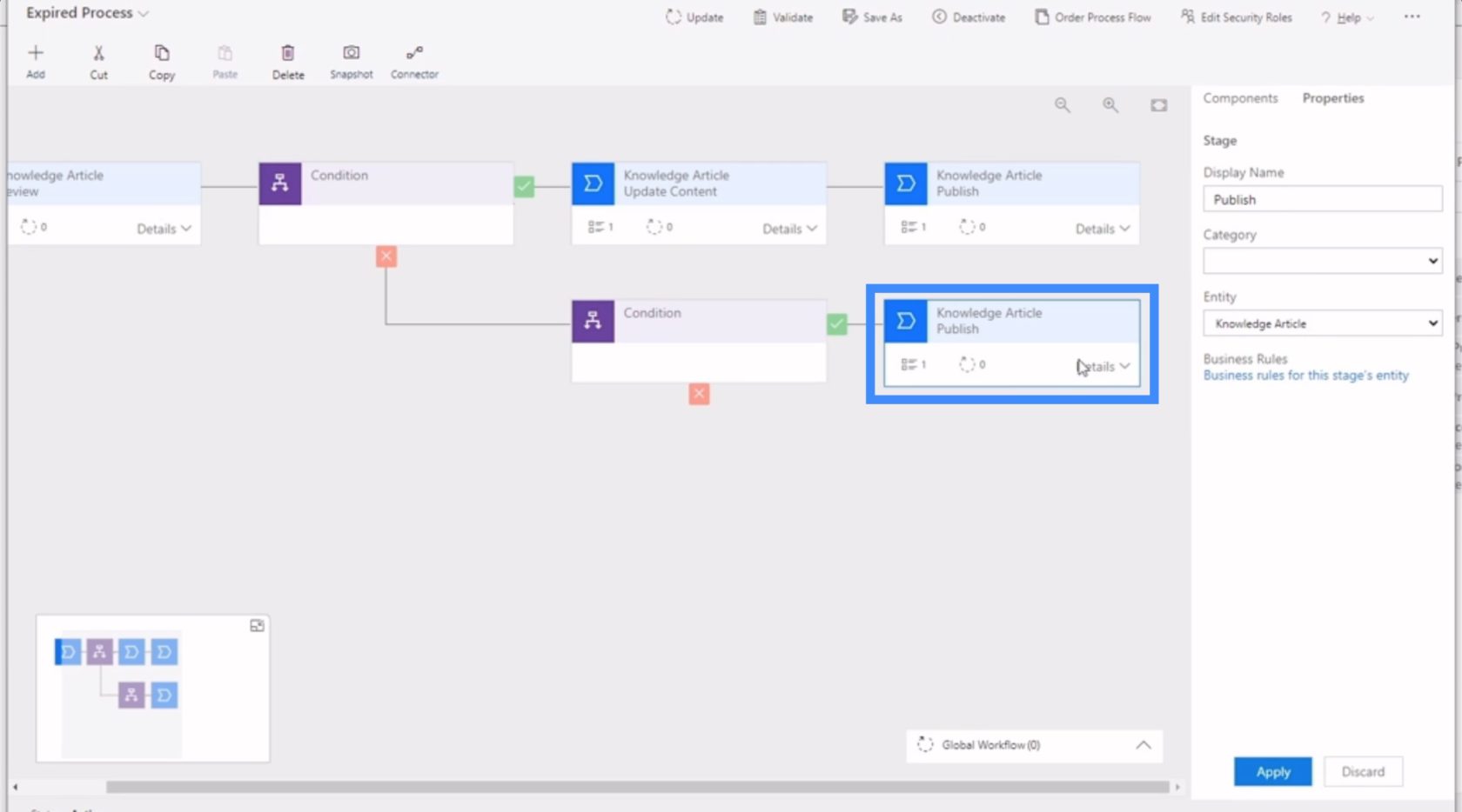 Flux de processus métier et documentation Power Apps