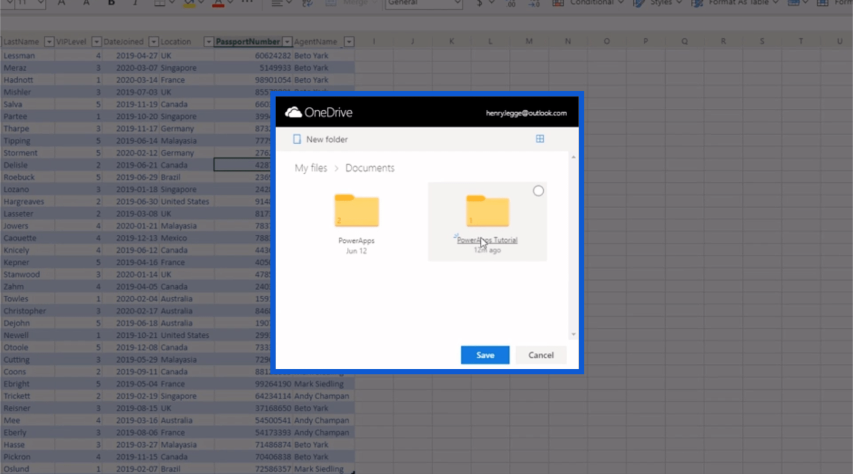 إعداد بيئة تطبيقات الطاقة: الاتصال بـ OneDrive و Google Drive