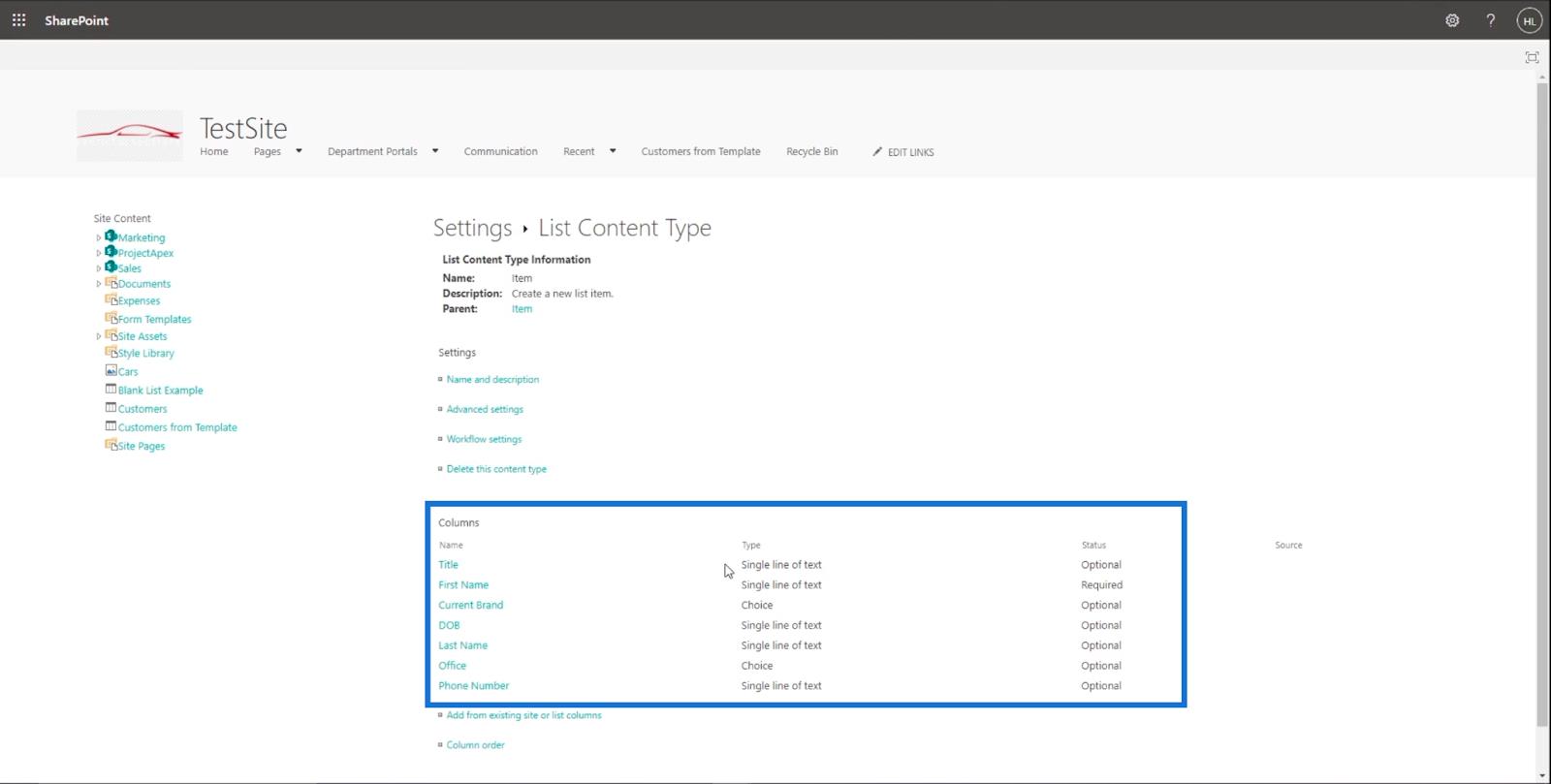 SharePoint 列表項：編輯單個和多個項目