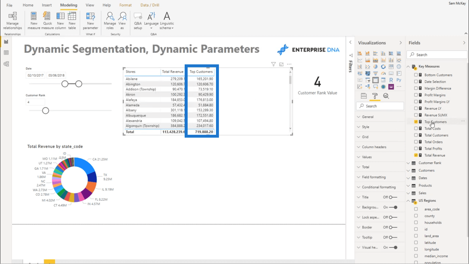 Segmentation dynamique avec paramètres dynamiques – Technique avancée LuckyTemplates et DAX