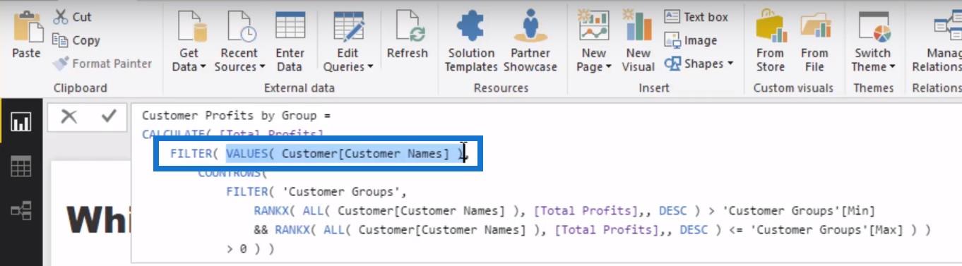 Segmentation dynamique : comment segmenter les clients en groupes à l'aide de DAX avancé