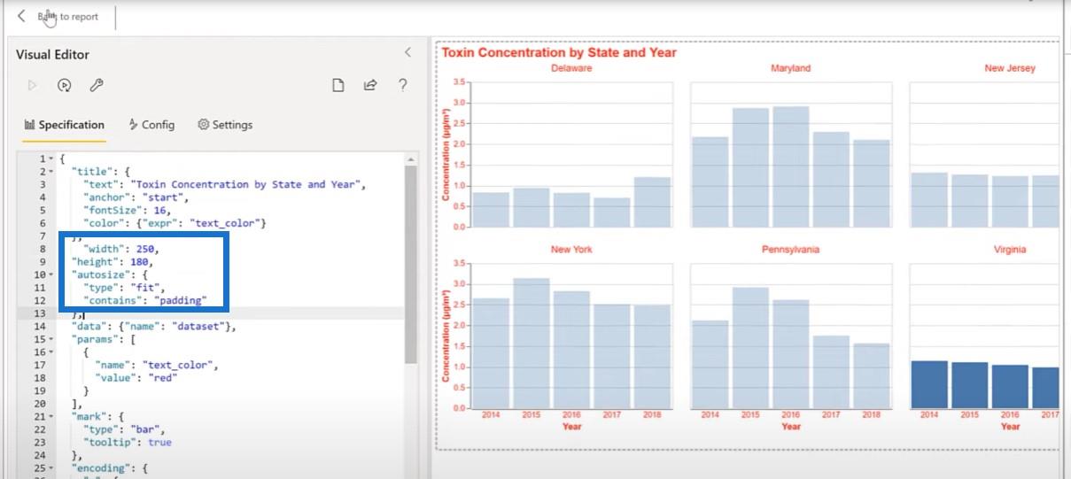 Tutoriel Vega-Lite : Explorer le visuel personnalisé Deneb dans LuckyTemplates