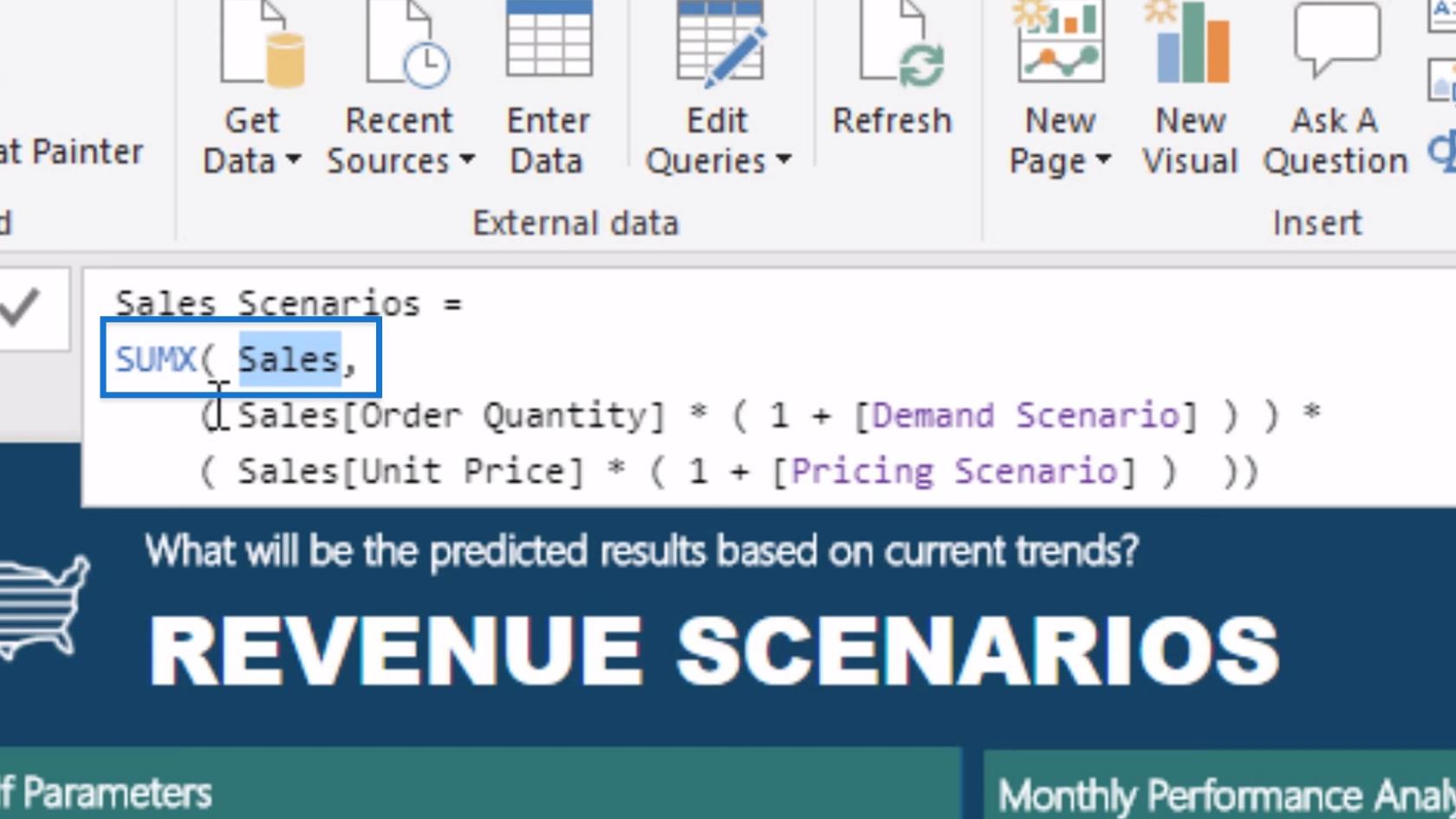 Getting Started With The “What If” Parameter In LuckyTemplates