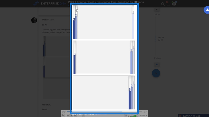 Conception de tableau de bord LuckyTemplates - Une idée impressionnante de visualisation de rotation de page