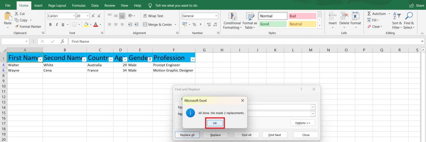 Trouver des écarts dans Excel - 5 techniques simples expliquées