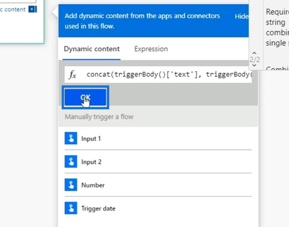 Fonctions de chaîne de flux Microsoft : concaténer et remplacer