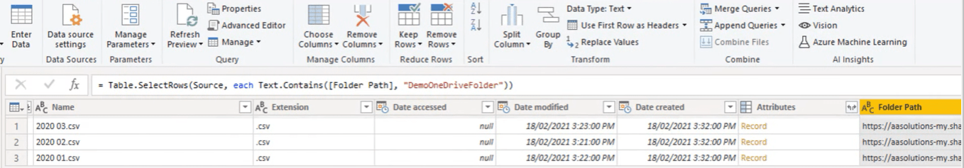 Power Query : combiner des fichiers à partir de plusieurs dossiers