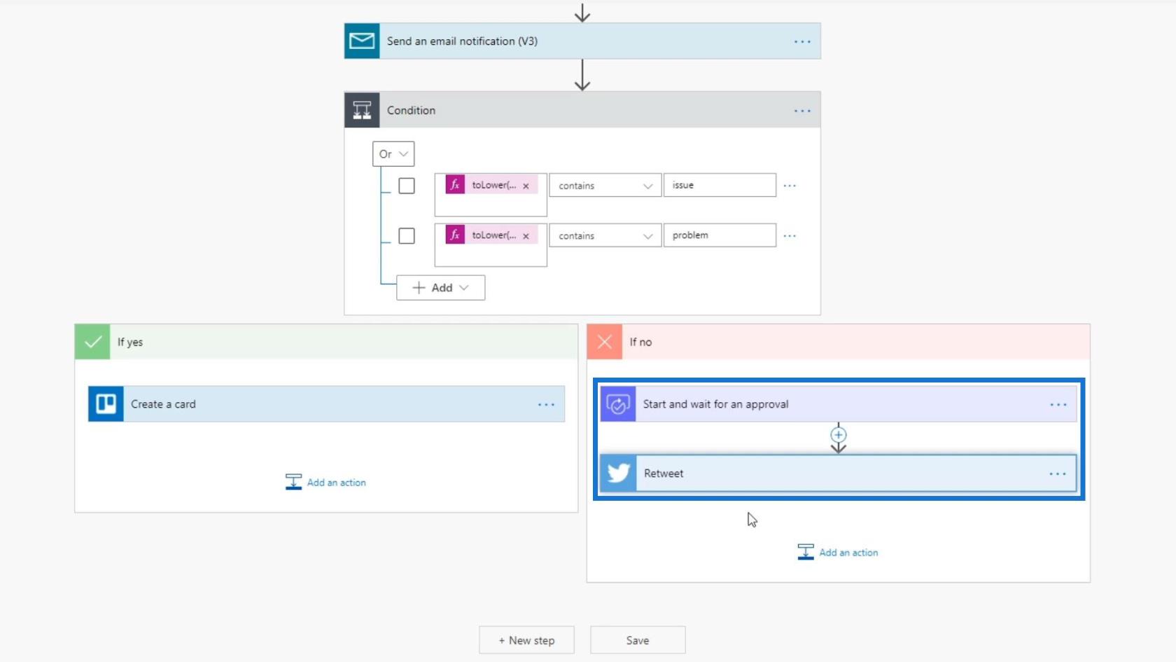 Configuración y prueba del flujo de trabajo de aprobación en Power Automate