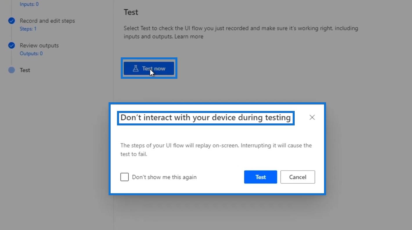 Fluxos de interface do usuário do Power Automate: criação e configuração