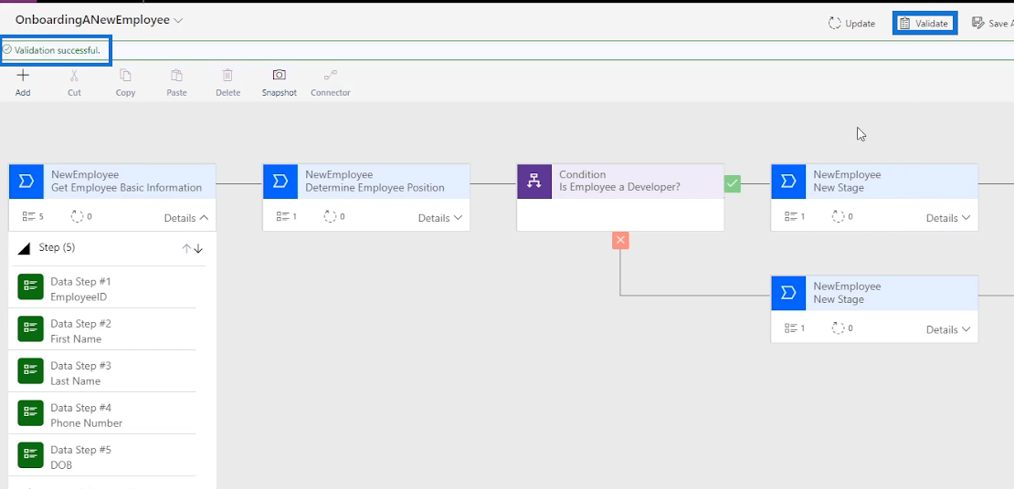 Przepływy procesów biznesowych w Microsoft Power Automate