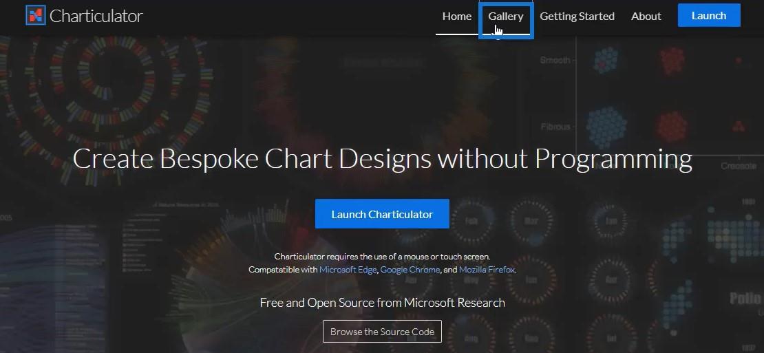 Graphiques et visuels LuckyTemplates à l'intérieur de Chararticulator