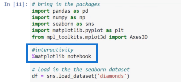 Créer un nuage de points 3D à l'aide de Python dans LuckyTemplates