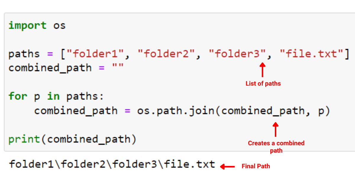 Python'da Os.Path.Join: Örneklerle Pratik Kılavuz